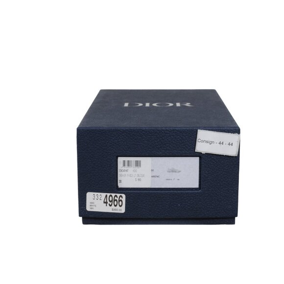 Christian Dior Womens B23 Low Top Sneakers US 5 EU 38 White Oblique Trainers - Picture 11 of 11